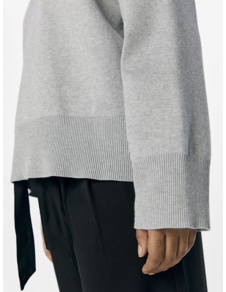 OBJELLY L/S OZ O-NECK KNIT