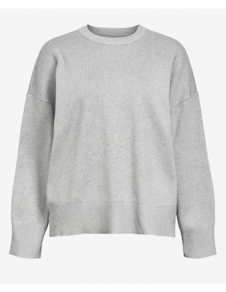 OBJELLY L/S OZ O-NECK KNIT