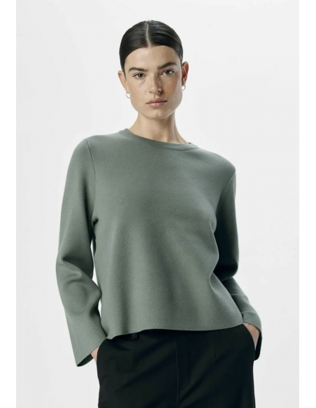 OBJREYNARD SQUARE SLEEVE O-NECK NOOS