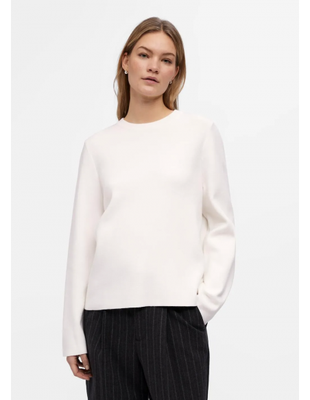OBJREYNARD SQUARE SLEEVE O-NECK NOOS