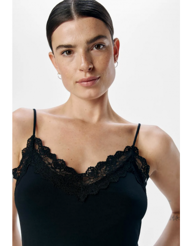 OBJLEENA SUS LACE SINGLET TOP NOOS