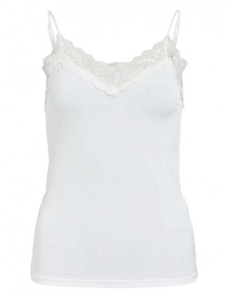 OBJLEENA SUS LACE SINGLET TOP NOOS