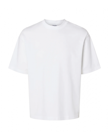 SLHLOOSEOSCAR SS O-NECK TEE NOOS