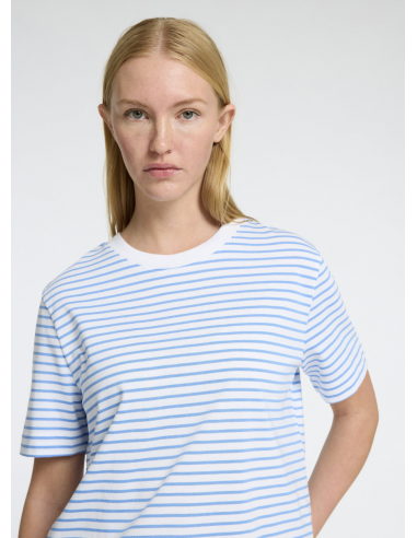 SLFESSENTIAL SS STRIPED BOXY TEE NOOS