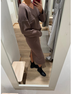 OBJREYNARD HW KNIT SKIRT 2