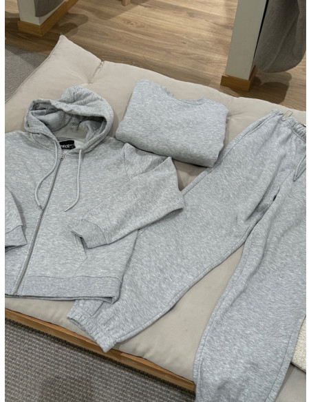 PCCHILLI LS ZIP HOODIE NOOS