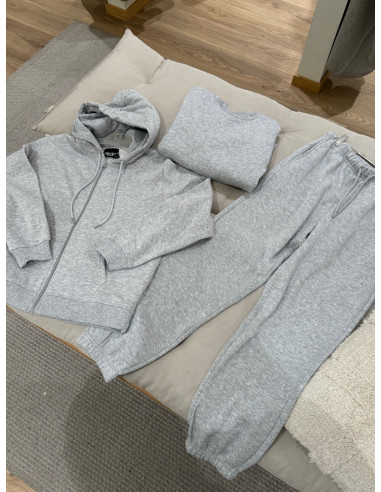 PCCHILLI LS ZIP HOODIE NOOS