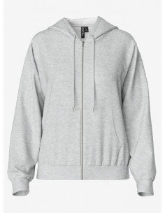 PCCHILLI LS ZIP HOODIE NOOS
