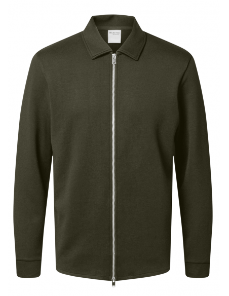 SLHEMANUEL SOFT FULL ZIP SWEAT NOOS