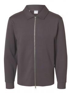 SLHEMANUEL SOFT FULL ZIP SWEAT NOOS 2
