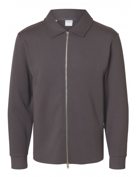 SLHEMANUEL SOFT FULL ZIP SWEAT NOOS
