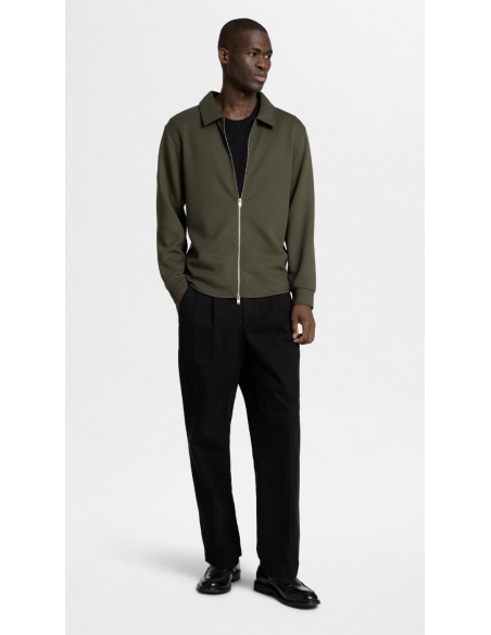 SLHEMANUEL SOFT FULL ZIP SWEAT NOOS