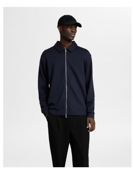 SLHEMANUEL SOFT FULL ZIP SWEAT NOOS