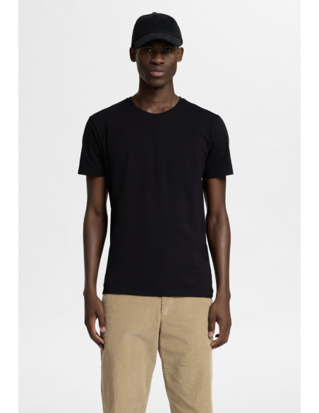 SLHNEWPIMA SS O-NECK TEE NOOS