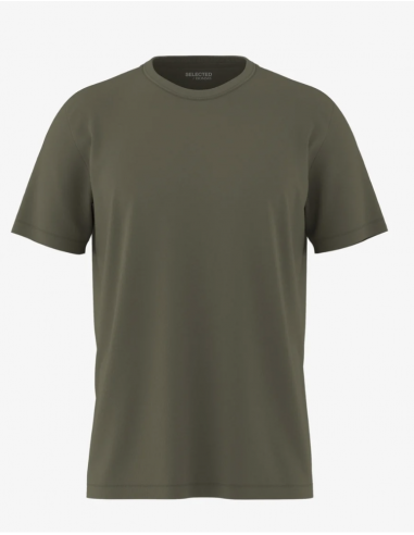 SLHNEWPIMA SS O-NECK TEE NOOS