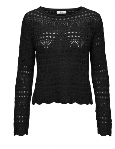 JDYSUN LAY L/S BOATNECK PULLOV. KNT NOOS