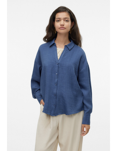 VMMELANEY QUEENY LS SHIRT WVN NOOS