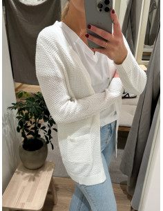 VIDALO L/S KNIT CARDIGAN- NOOS 2