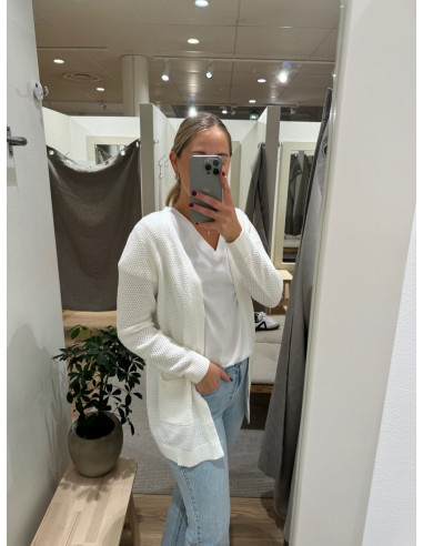 VIDALO L/S KNIT CARDIGAN- NOOS