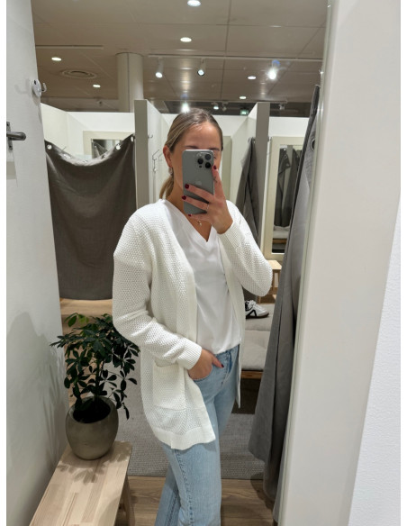 VIDALO L/S KNIT CARDIGAN- NOOS