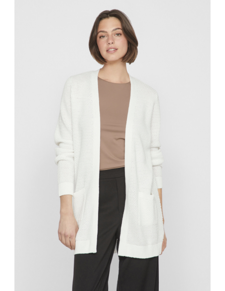 VIDALO L/S KNIT CARDIGAN- NOOS