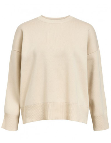 OBJELLY L/S OZ O-NECK KNIT
