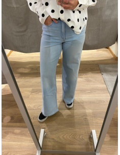 ONLMADISON BLUSH HW WIDE DNM NOOS