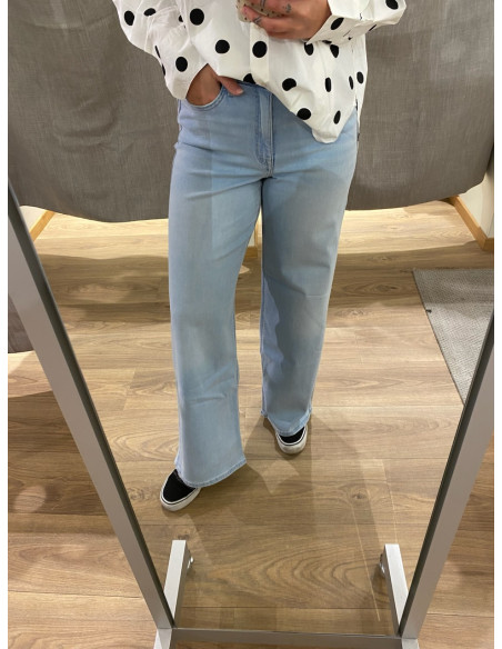 ONLMADISON BLUSH HW WIDE DNM NOOS