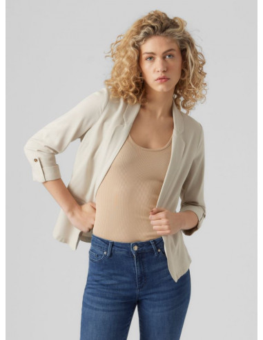 VMJESMILO 3/4 LOOSE BLAZER WVN GA NOOS