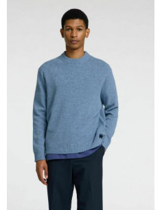 SLHROSS KNIT STRUCTURE CREW NECK NOOS 2
