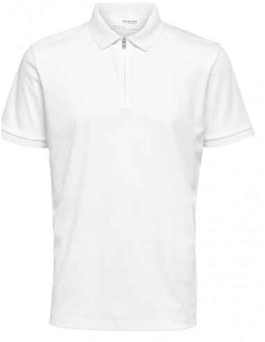 SLHFAVE ZIP SS POLO NOOS