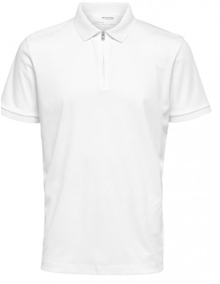 SLHFAVE ZIP SS POLO NOOS