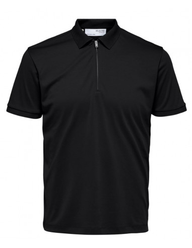 SLHFAVE ZIP SS POLO NOOS