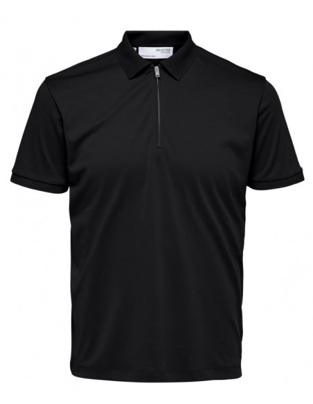SLHFAVE ZIP SS POLO NOOS