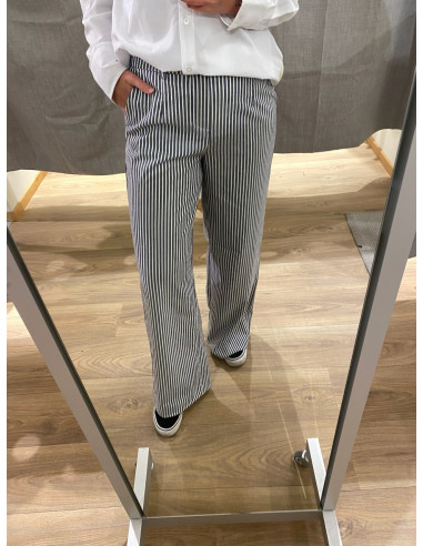 OBJLISA WIDE PANT AOP NOOS