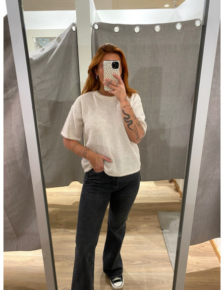 SLFMALINE-LILIANA 2/4 KNIT O-NECK NOOS