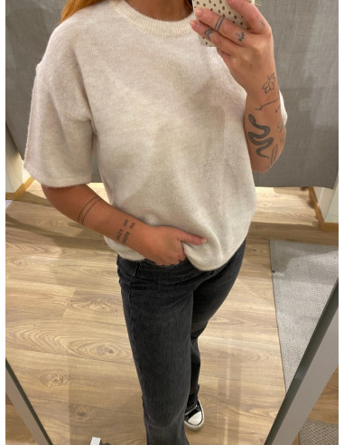 SLFMALINE-LILIANA 2/4 KNIT O-NECK NOOS