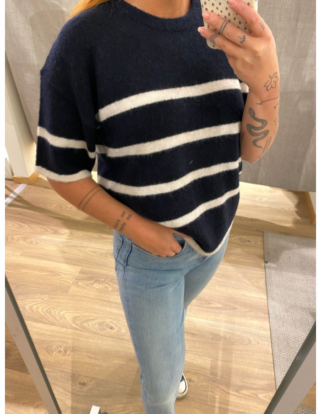 SLFMALINE-LILIANA 2/4 KNIT O-NECK NOOS