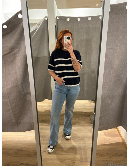 SLFMALINE-LILIANA 2/4 KNIT O-NECK NOOS