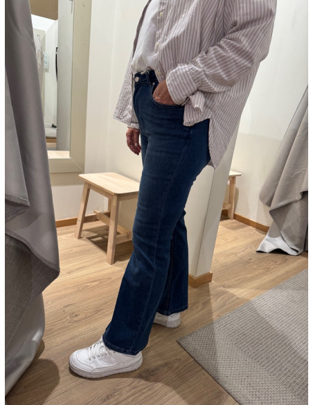 CARWILLY HW FLARED DENIM NOOS