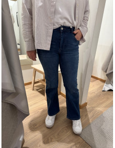 CARWILLY HW FLARED DENIM NOOS