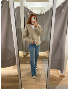 VIJUICE LOOSE L/S JACKET