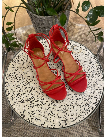 Duffy sandalett med remmar