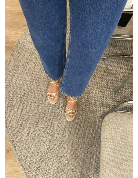 Duffy sandalett med remmar