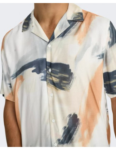 ONSDASH LIFE REG DIG AOP SS RESORT SHIRT