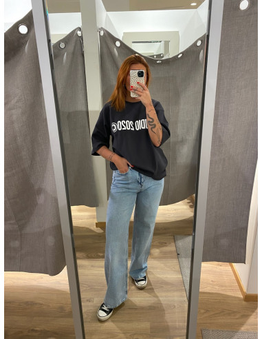 JXODA LOOSE SS CREW NECK TEE