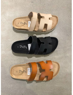 Duffy sandal slip in