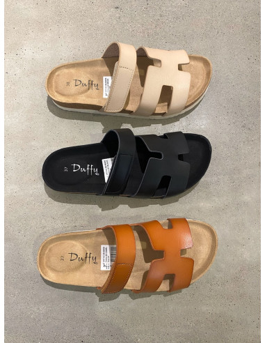 Duffy sandal slip in