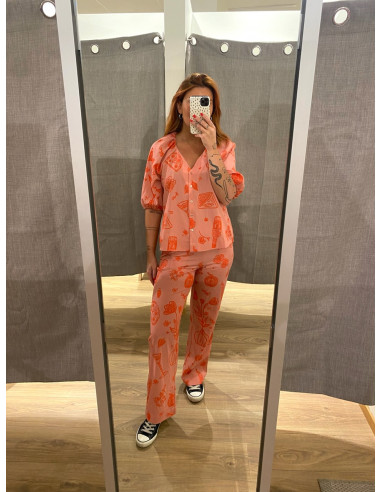 OBJSAGE HW STRAIGHT PANTS