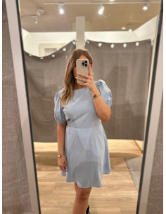 VIALINIA BOATNECK 2/4 SHORT DRESS 2